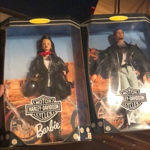Collector edition Barbie and Ken dolls